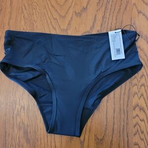 Knix Teen Period Black High-Waisted Bikini Bottom